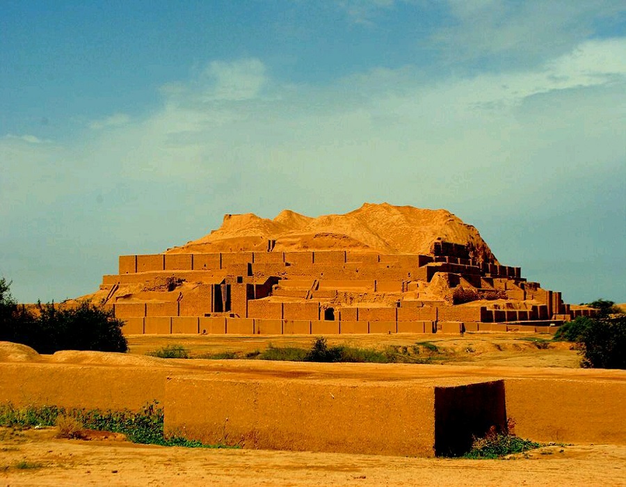 ziggurat of chogha zanbil